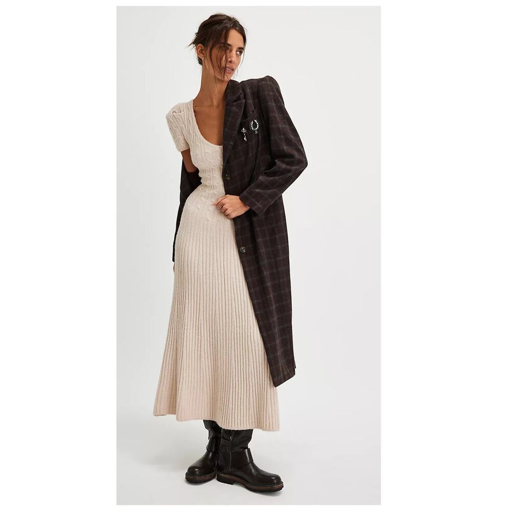 Free People Madsen Midi Dress Size Small - Picture 3 of 13
